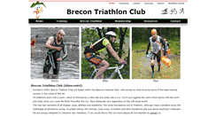 Desktop Screenshot of brecontriathlonclub.co.uk